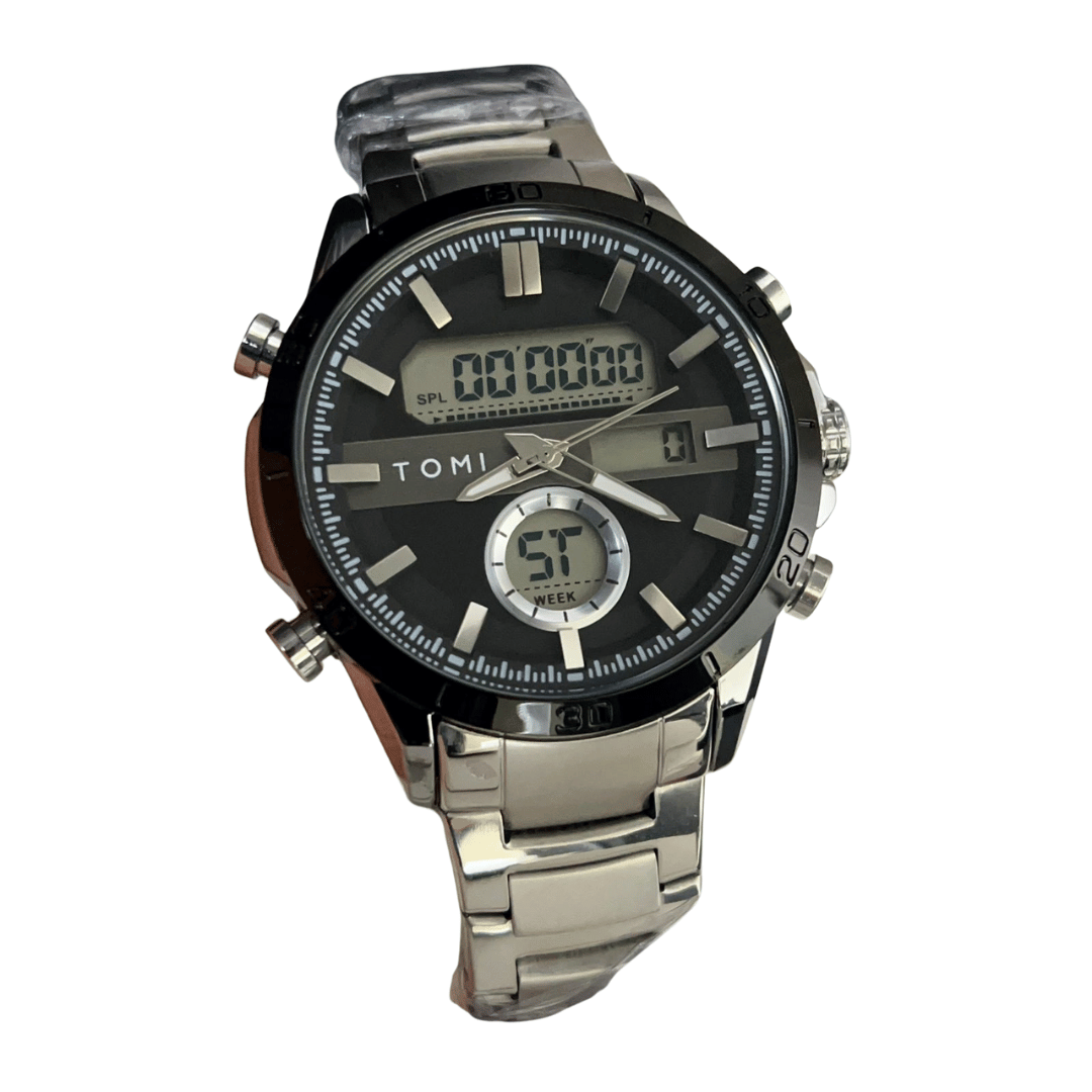 Tomi Dual Display Chronograph Watch