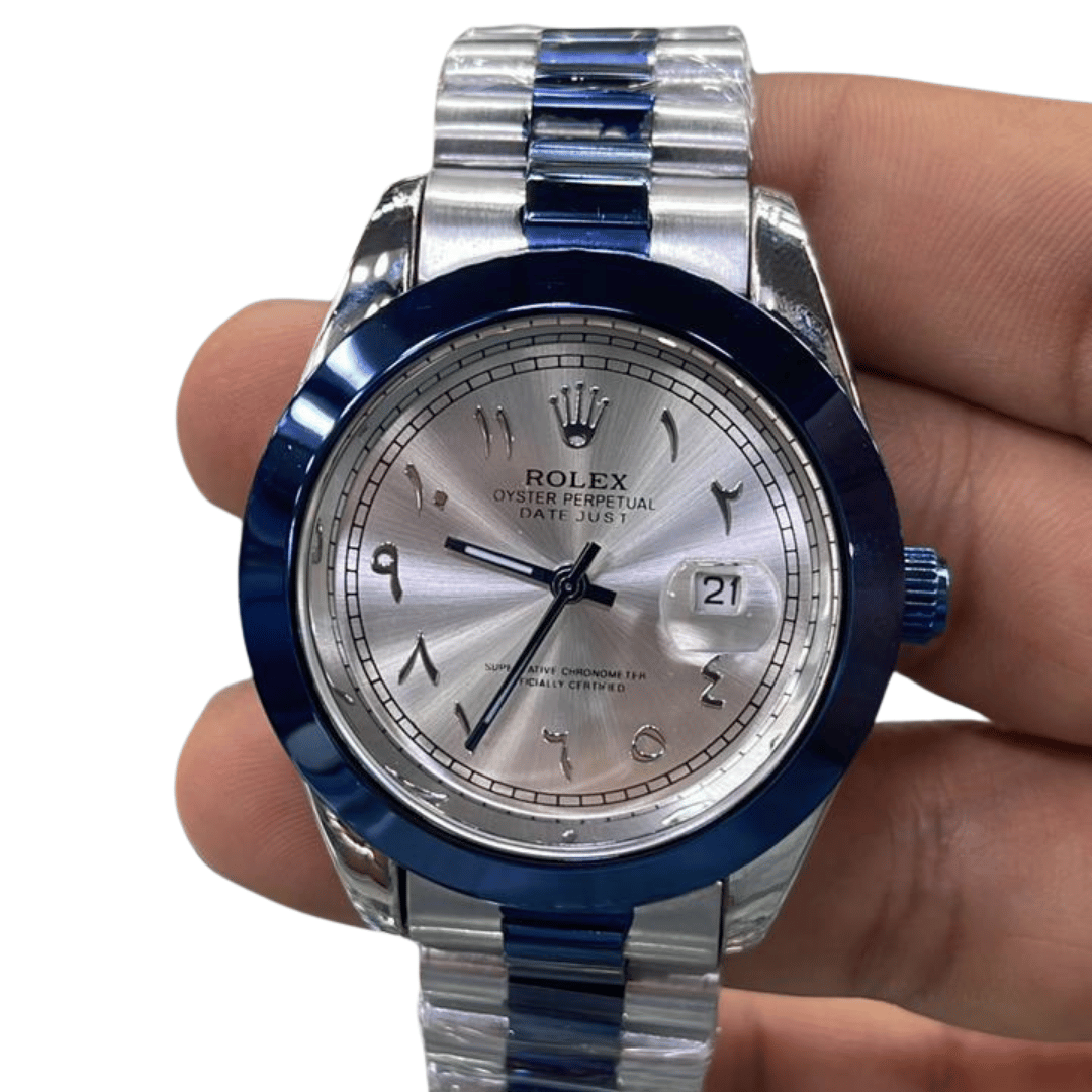 Classic Silver Analog Quartz Watch