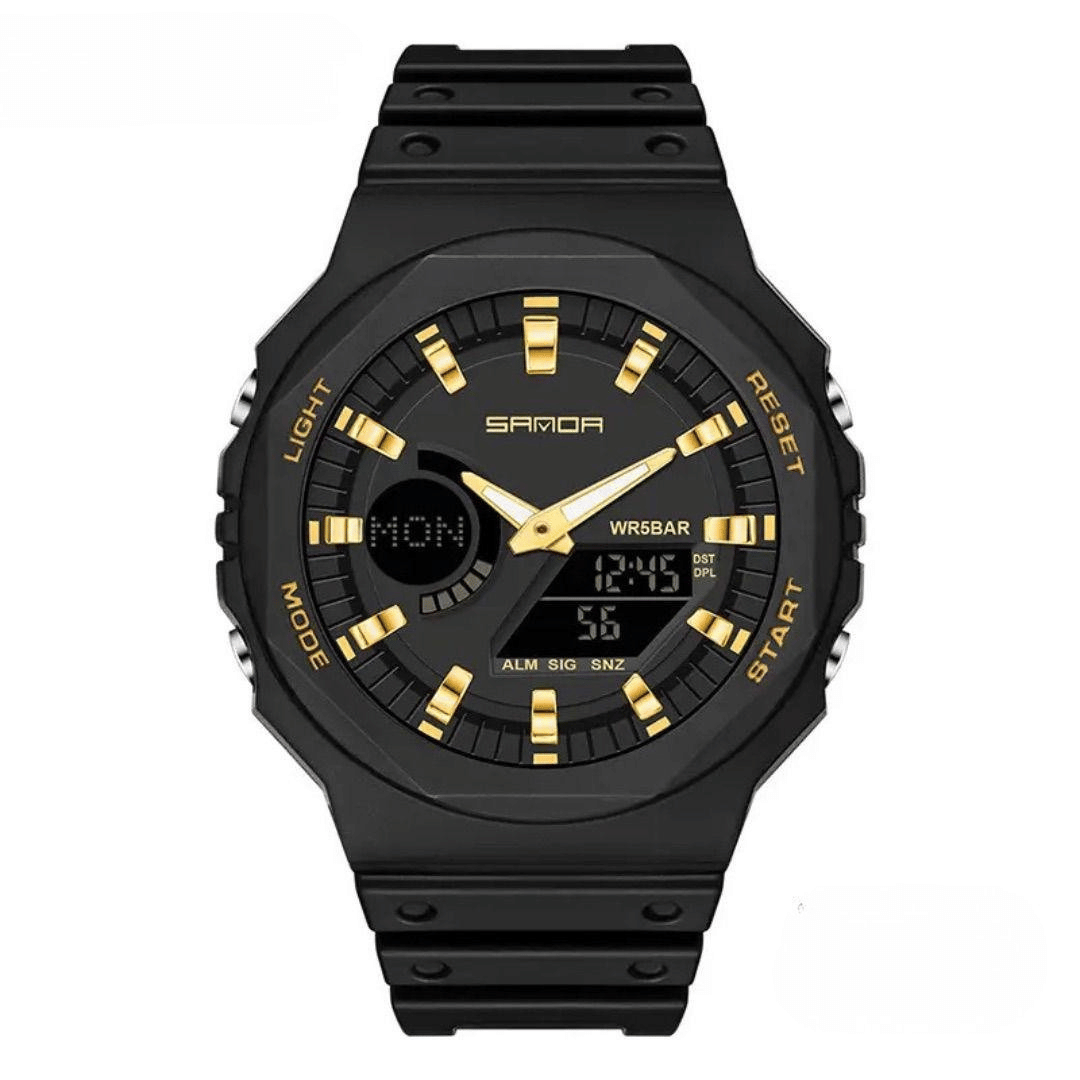Sanda WR50M Dual Display Sports Watch